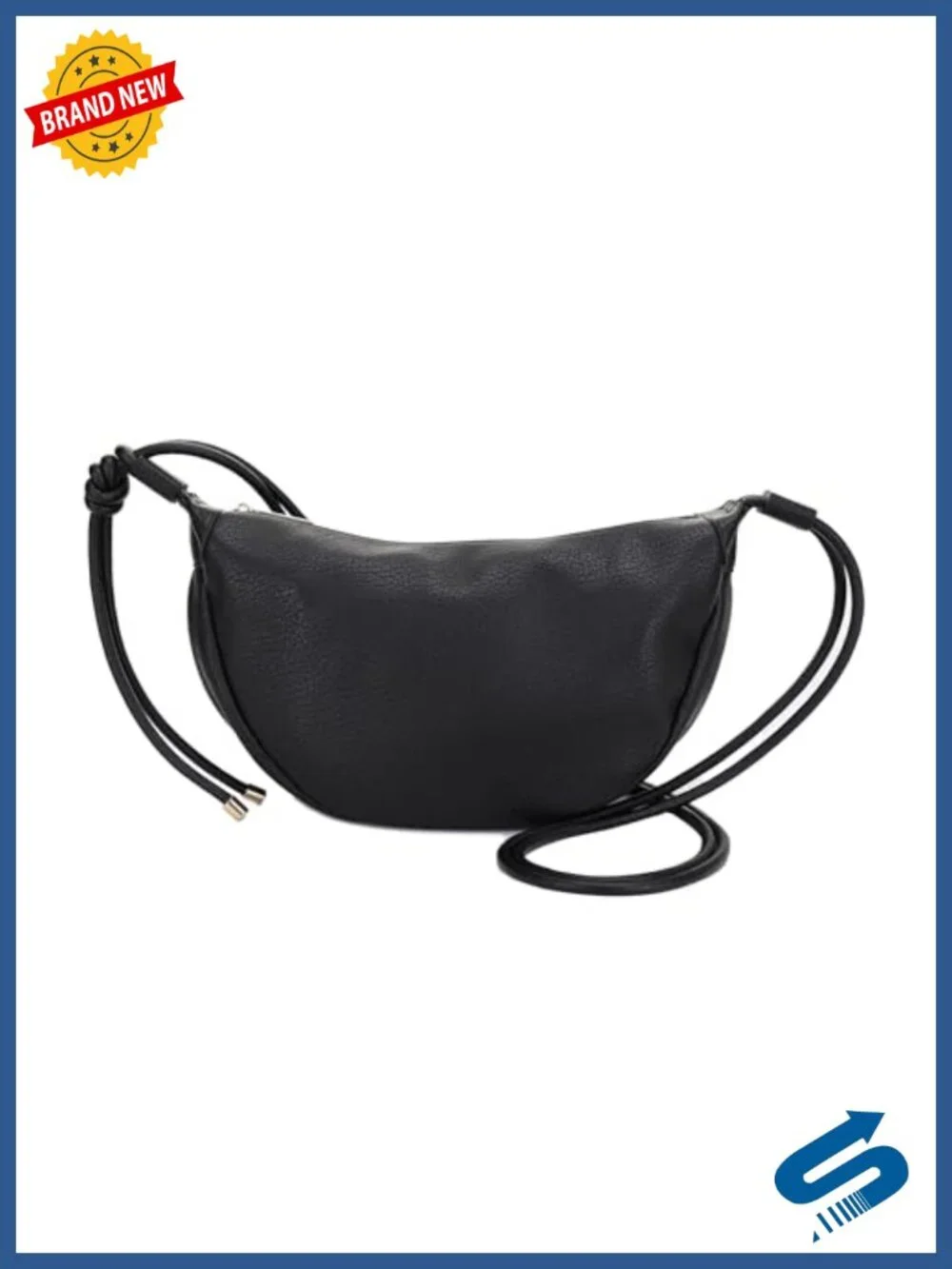 Convertible Hobo Shoulder Bag Vegan Leather Crossbody Handbag